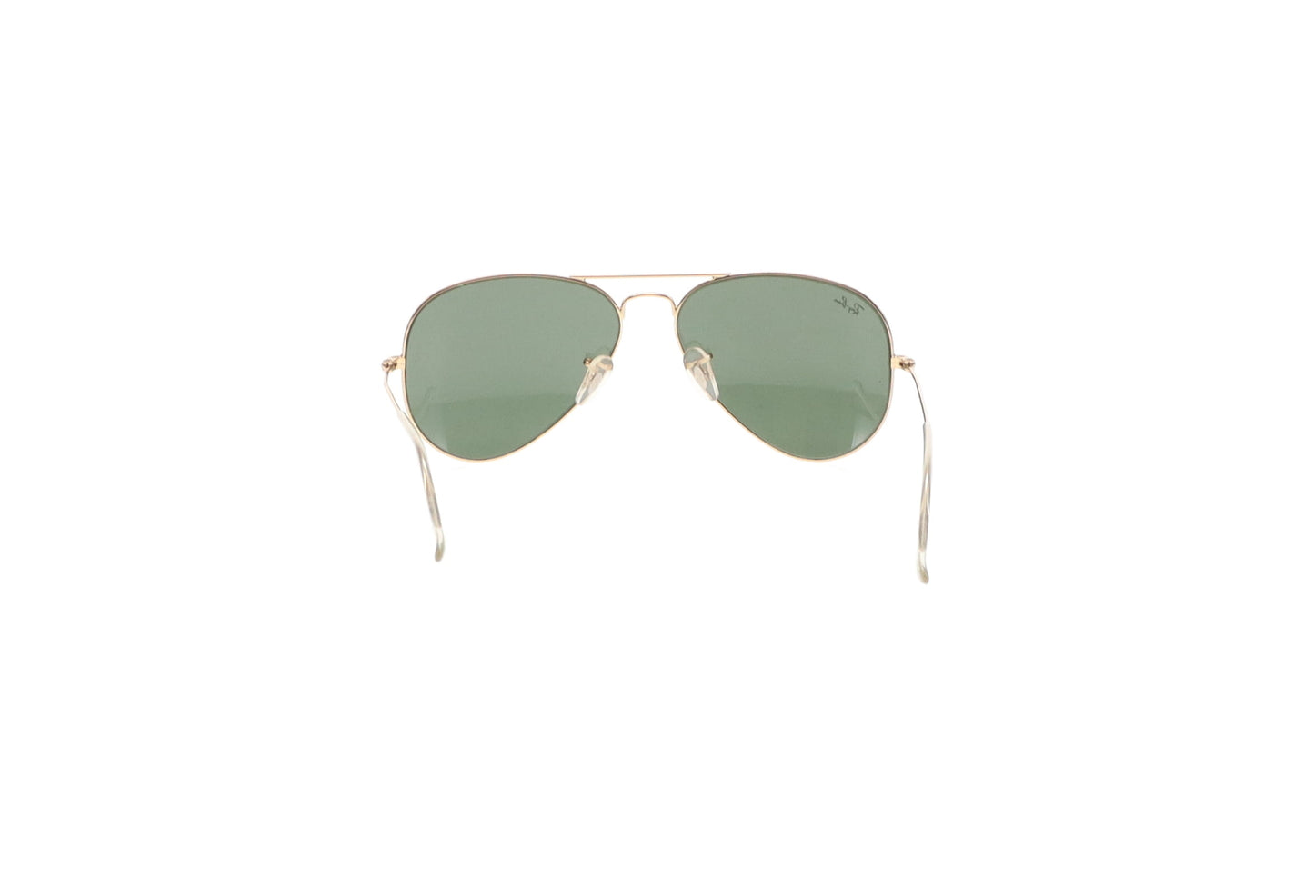 Ray-Ban Large Aviators Green Lens Gold Frame