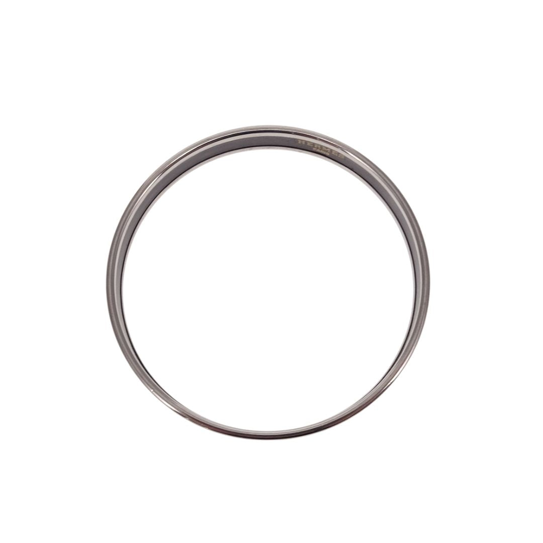 Hermes Printed Enamel Bangle Narrow Turqouise Small