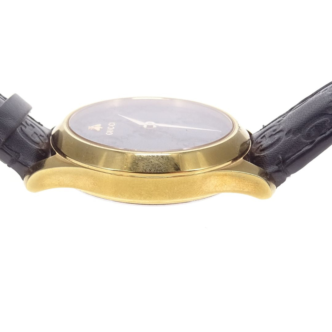 Gucci G-Timeless 126.4 Watch With Guccissima Leather Face and Strap