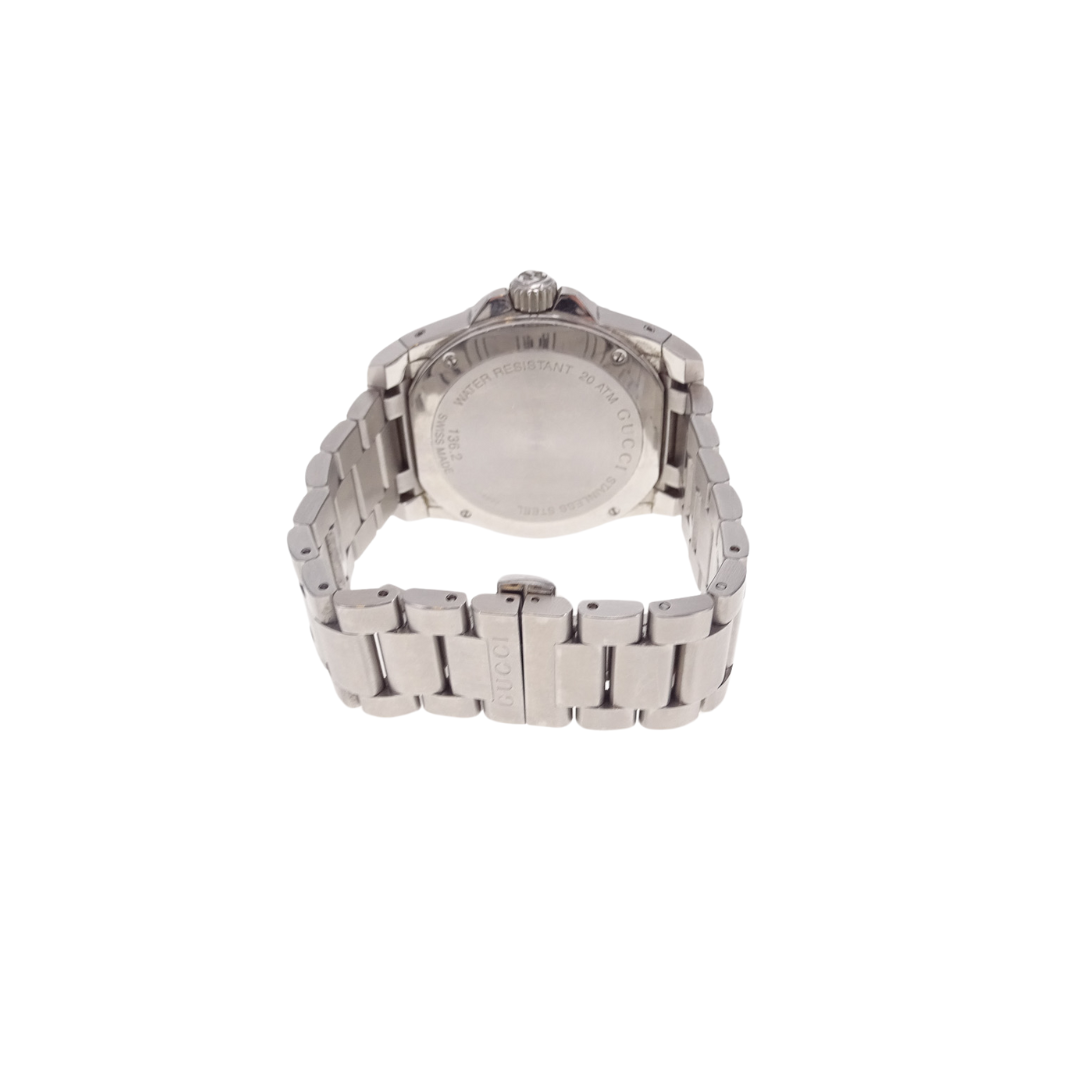 Gucci 136.2 Dive 45mm Quartz Movement Stainless Steel Watch