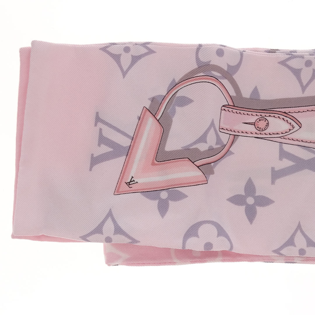 Louis Vuitton Monogram Confidential Bandeau Pink 100% Silk