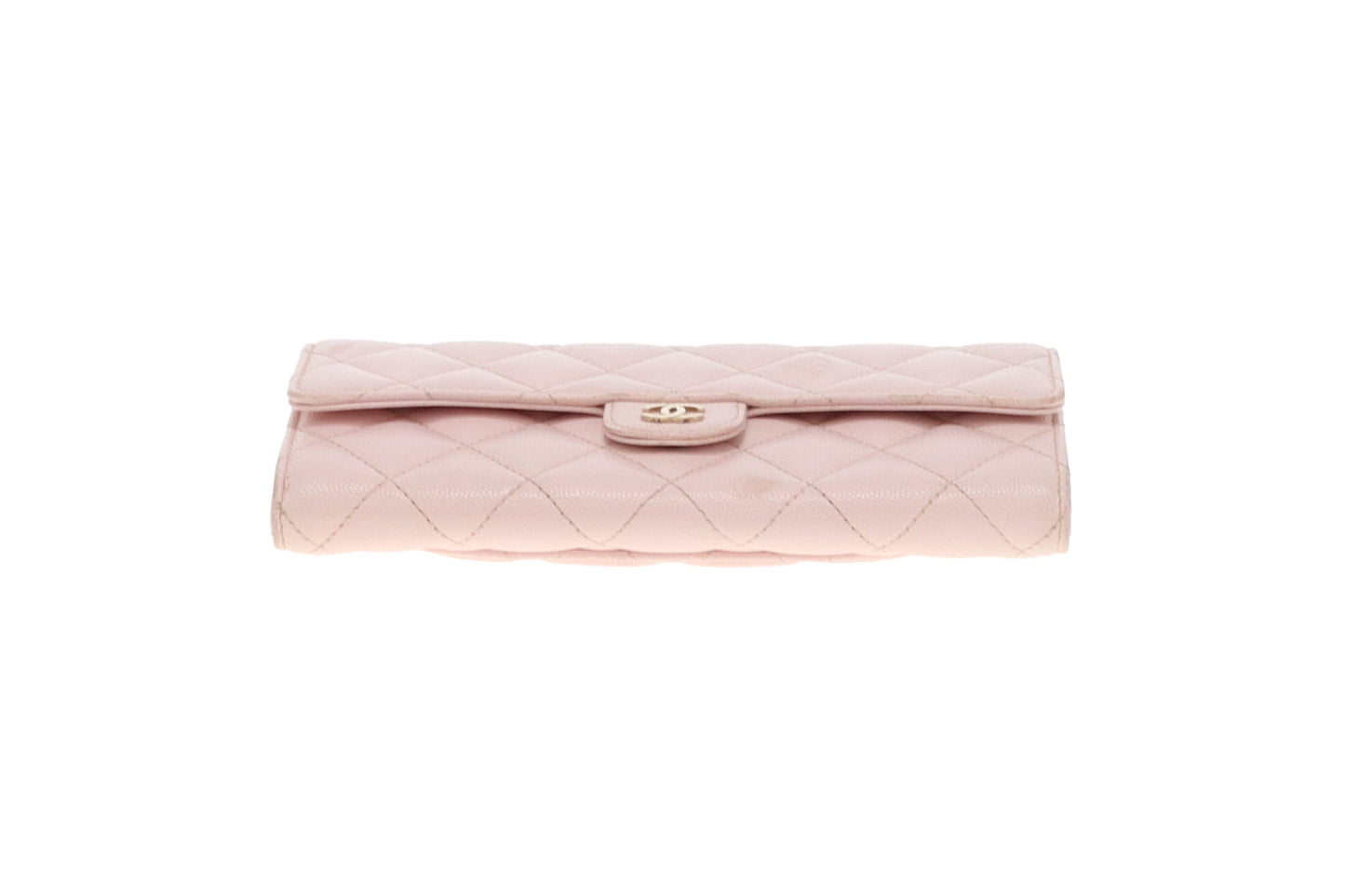 Chanel Long Flap Wallet Baby Pink 2021