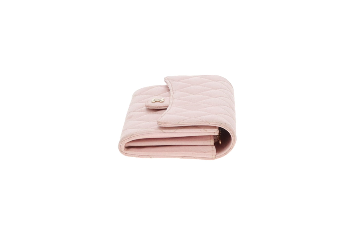 Chanel Long Flap Wallet Baby Pink 2021