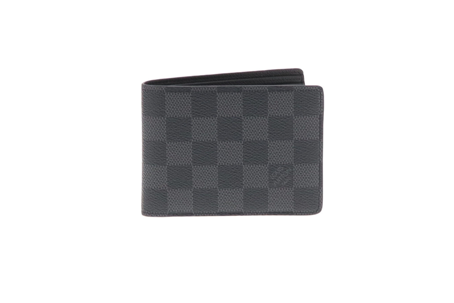 Louis Vuitton Multiple Wallet Damier Graphite (Hotstamped CF)