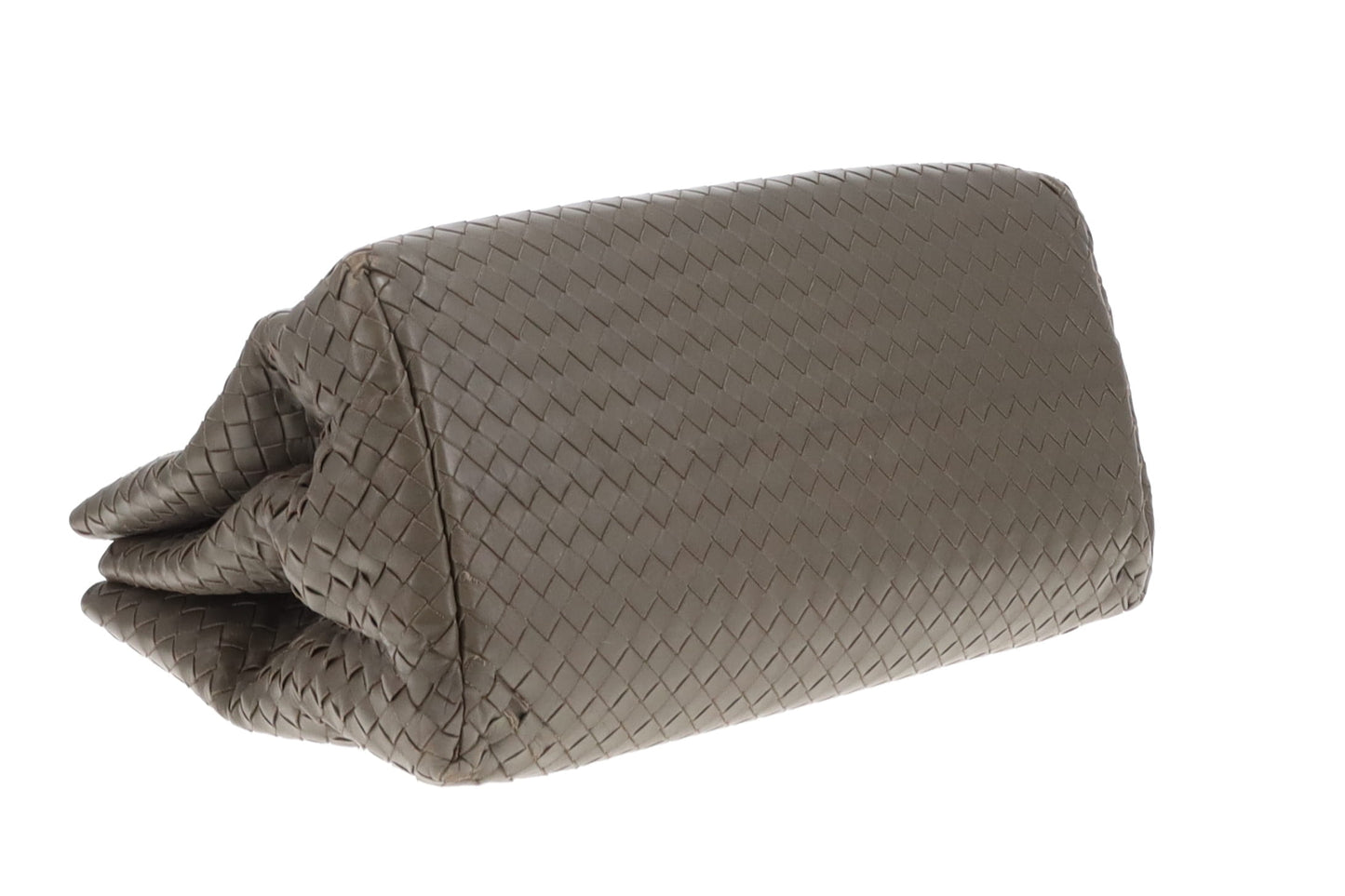 Bottega Veneta Roma Bag Olive Green Intrecciato