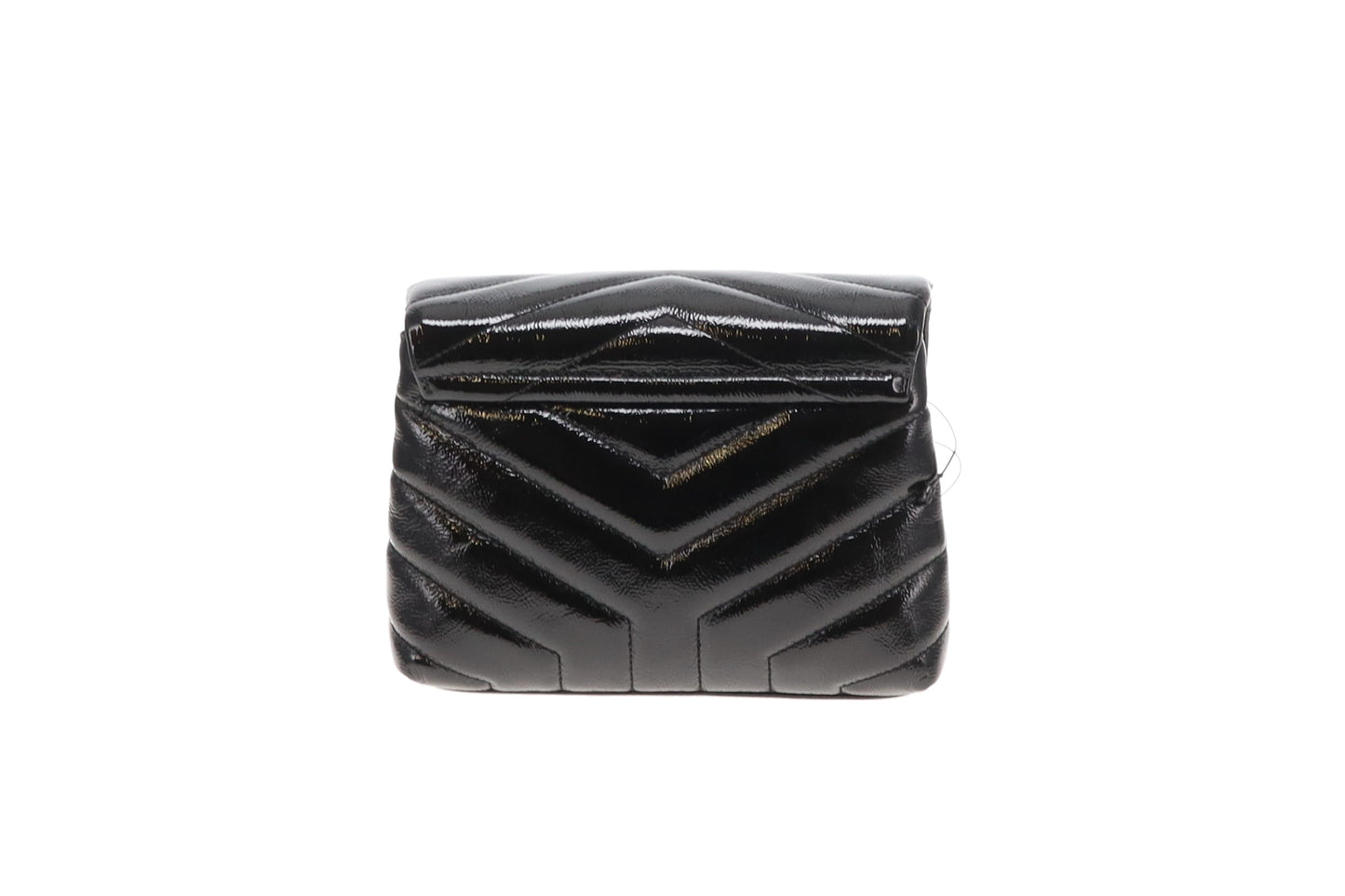 Saint Laurent Loulou Toy Black Patent SHW 2017