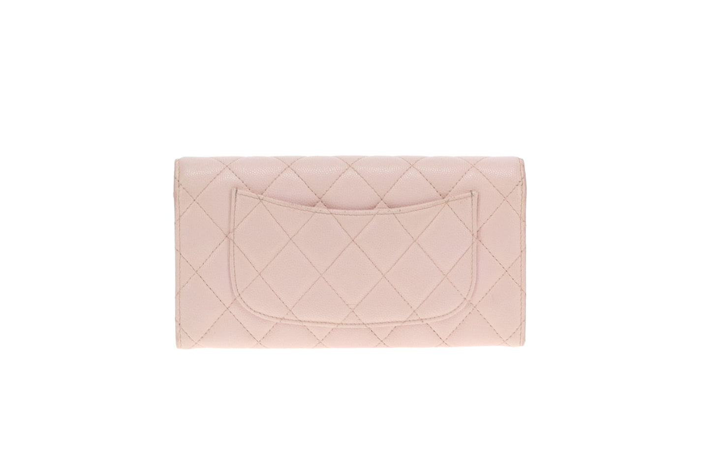 Chanel Long Flap Wallet Baby Pink 2021