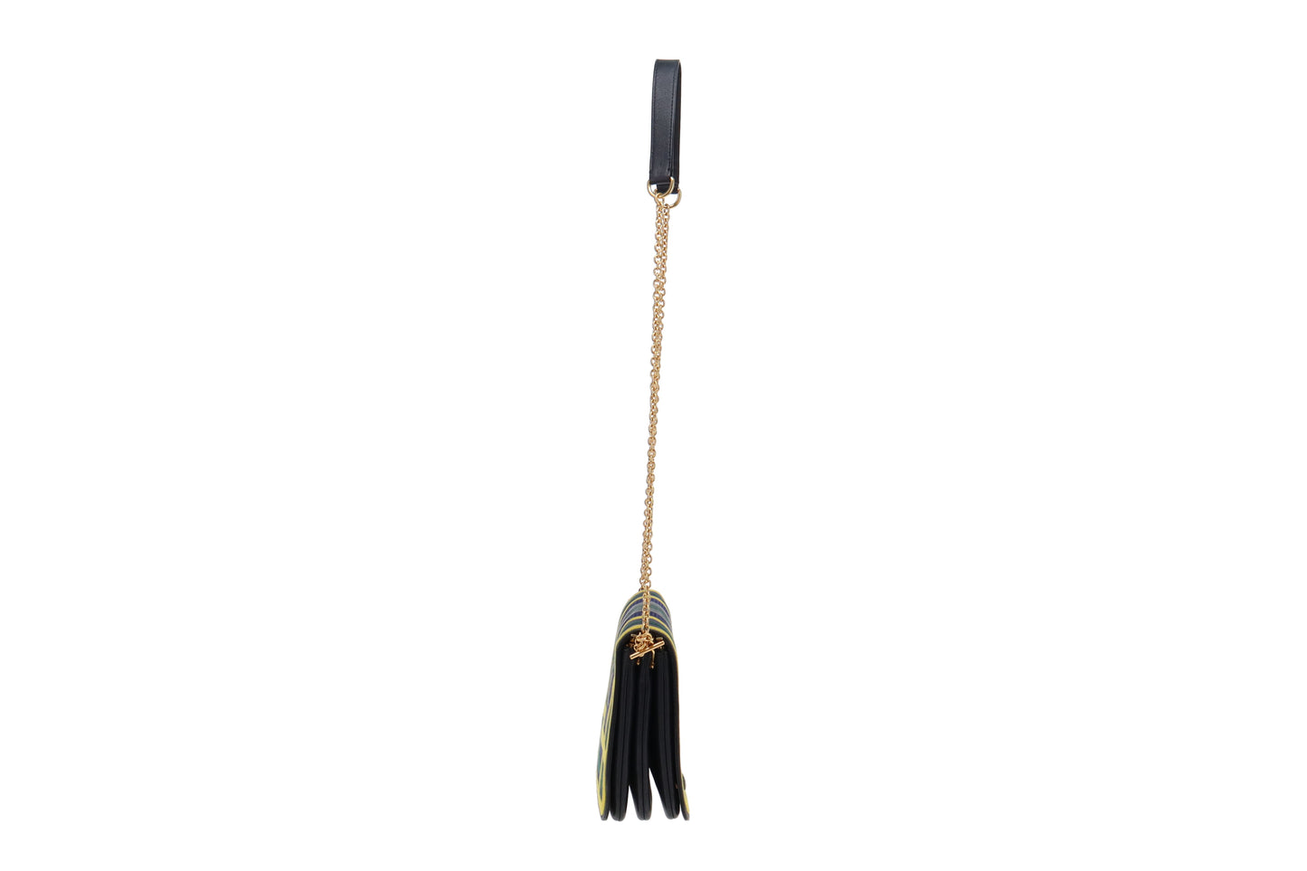 Mulberry Yellow/Green/Navy Embroidered Clifton