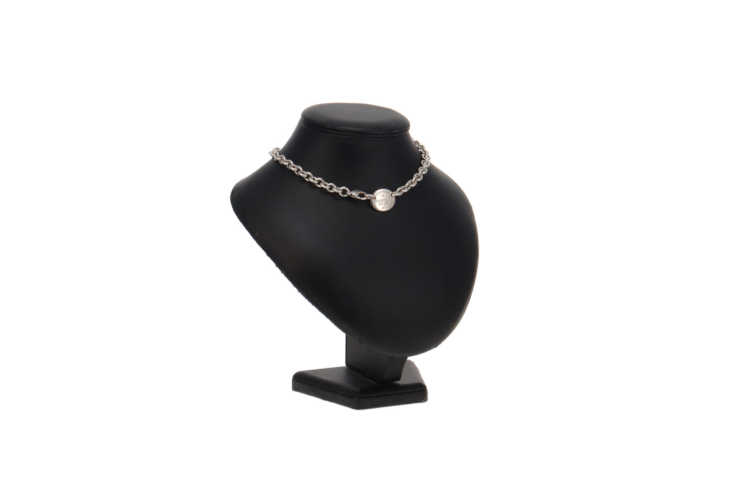 Tiffany RTT Oval Plate Choker In Sterling Silver
