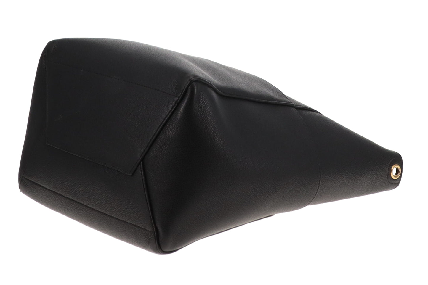 Celine Sangle Seau Bag In Black Calfskin