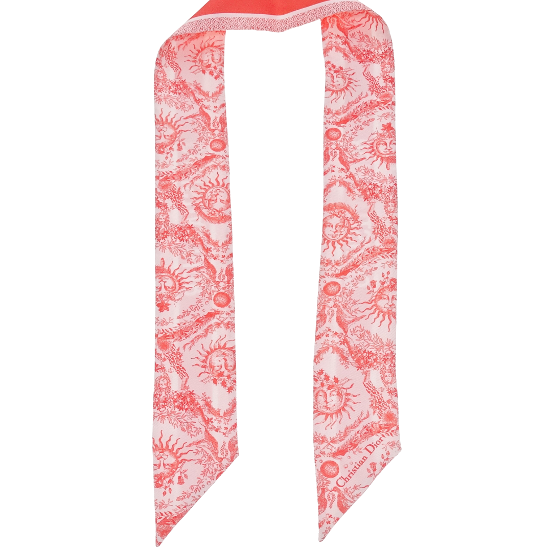 Dior Twilly 100% Silk Toile De Jouy Soleil
