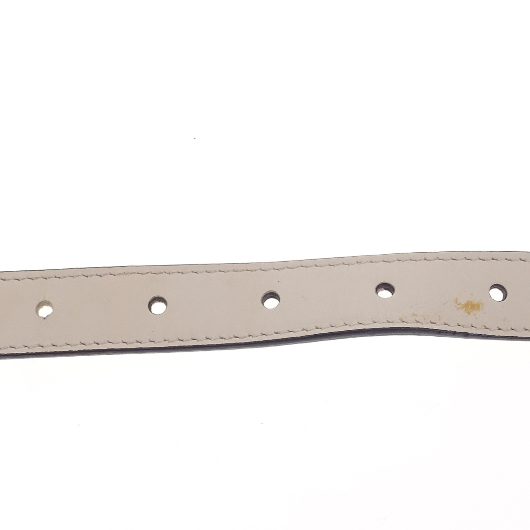 Gucci Cream Thin Marmont Belt 100cm