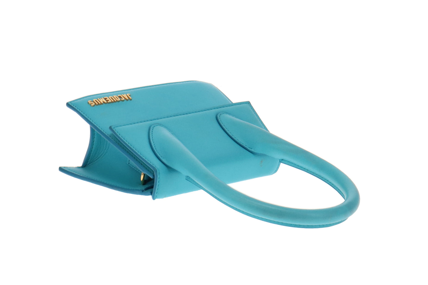 Jacquemus Aqua Blue Le Chiquito Moyen With Strap