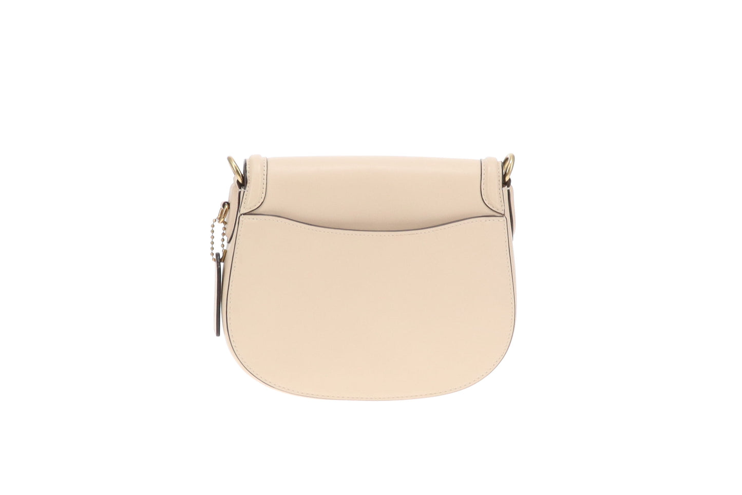 Coach Beat Saddle Bag Ivory Glovetanned Leather