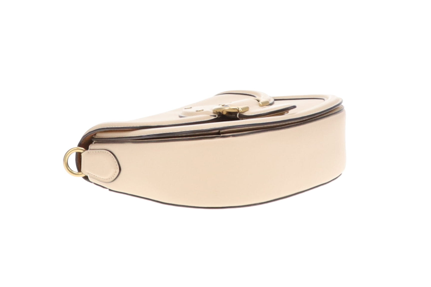 Coach Beat Saddle Bag Ivory Glovetanned Leather