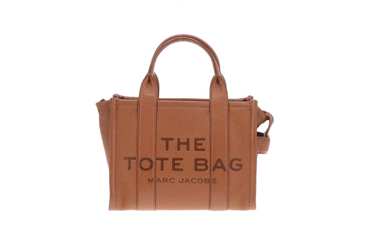Marc Jacobs The Tote Bag Small Brown With Strap