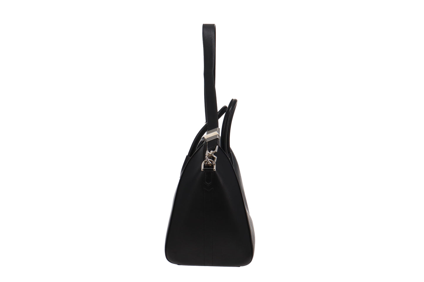 Givenchy Antigona Black Goatskin Medium Silver Hardware