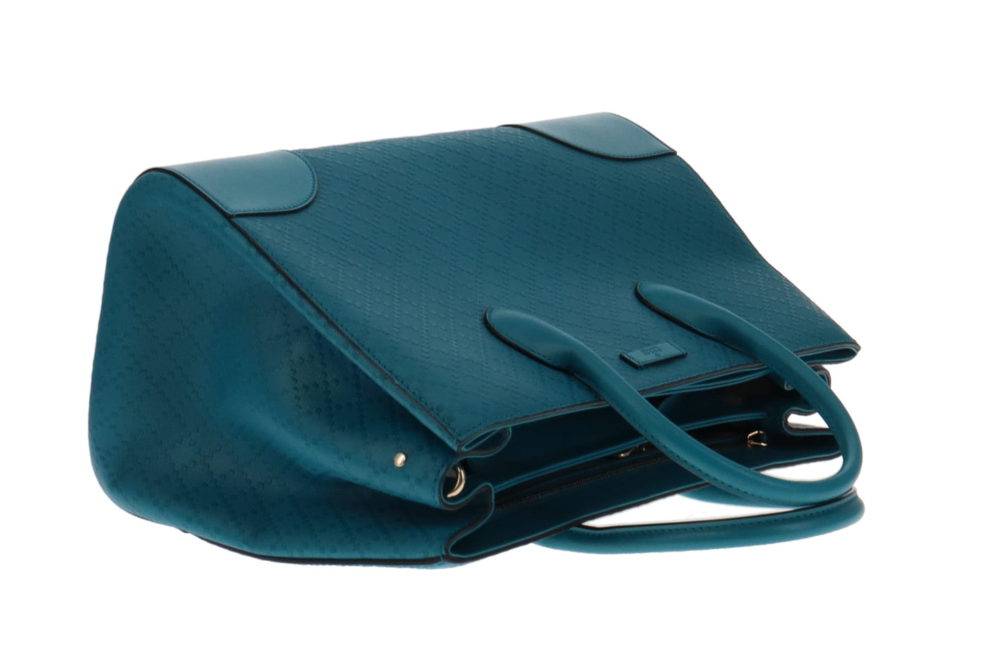 Gucci Teal Diamante Tote with Strap