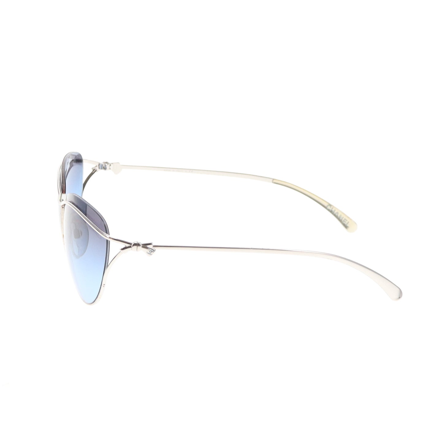Chanel Sunglasses 4181 Silver/Blue Lens