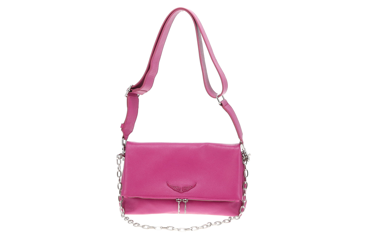 Zadig & Voltaire Rock Bag Pink Leather SHW