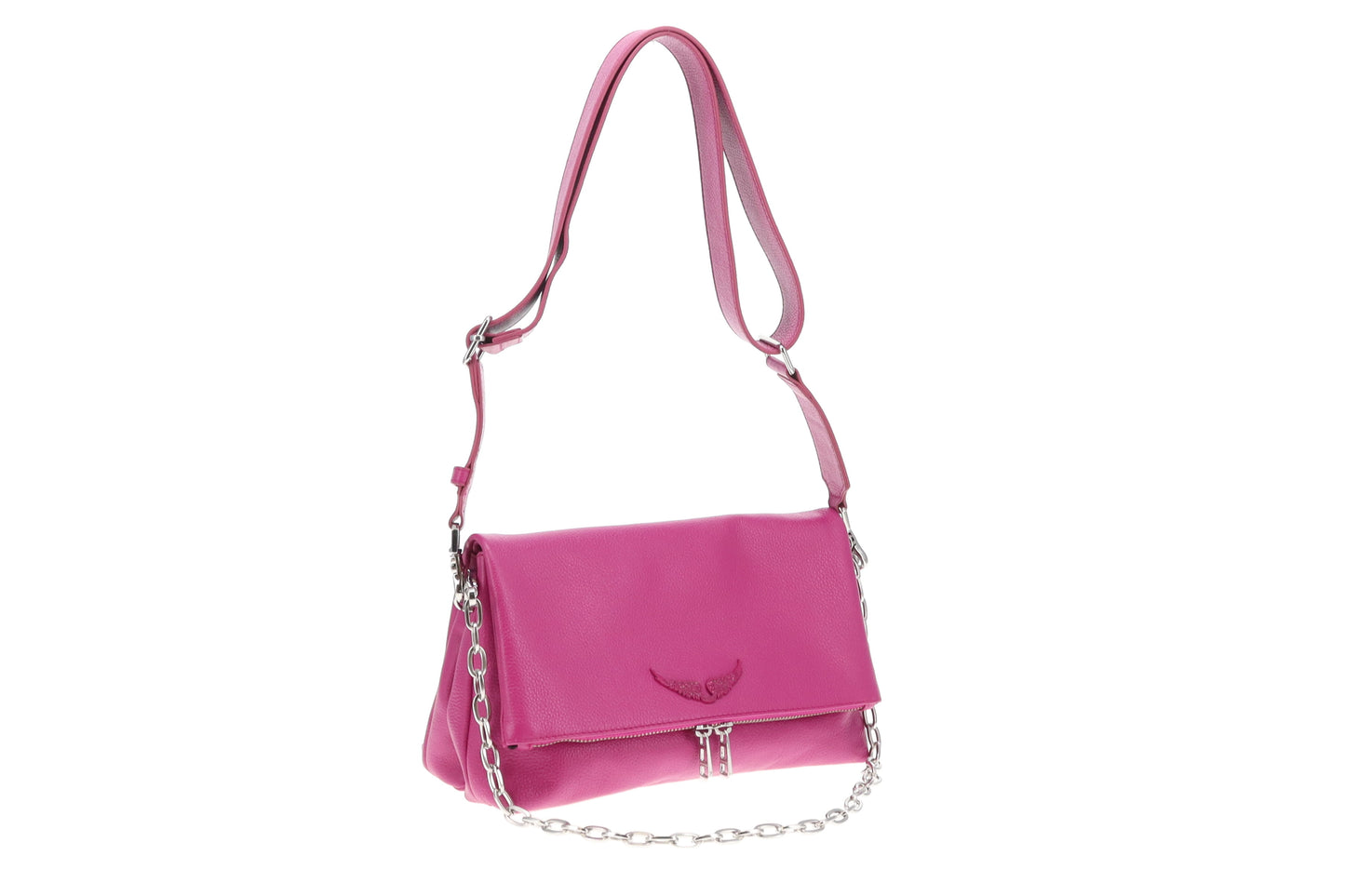 Zadig & Voltaire Rock Bag Pink Leather SHW