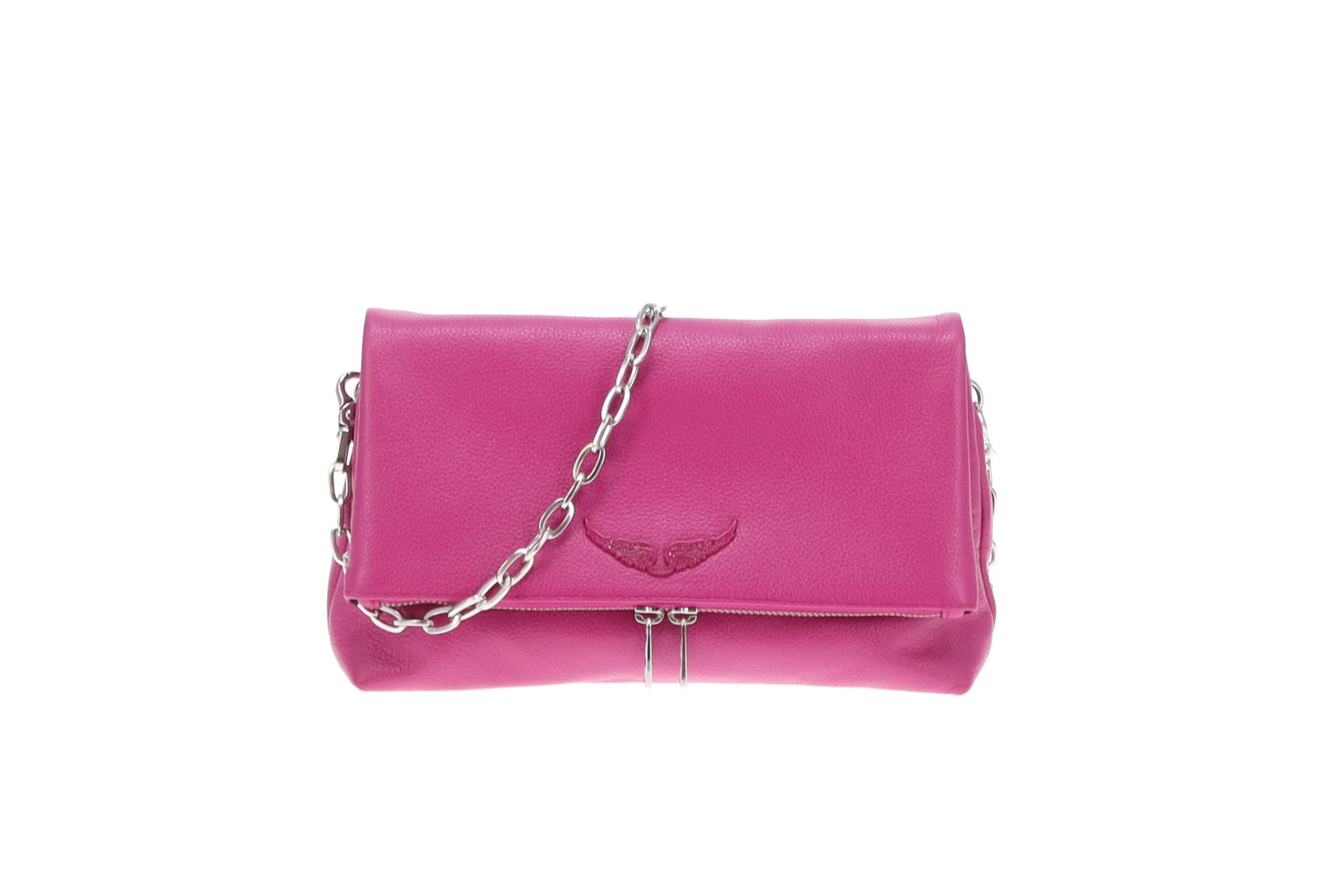 Zadig & Voltaire Rock Bag Pink Leather SHW