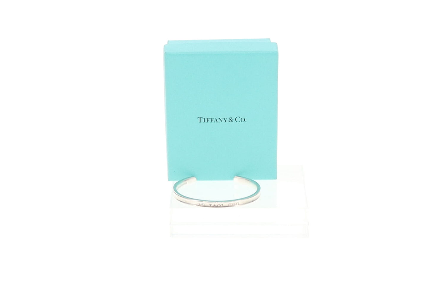 Tiffany & Co Since 1837 Narrow Cuff Sterling Silver