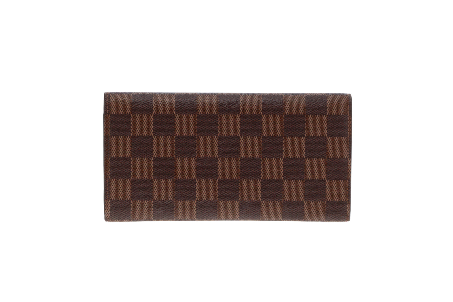 Louis Vuitton Emilie Wallet Damier Ebene Hotstamp NB (NFID)