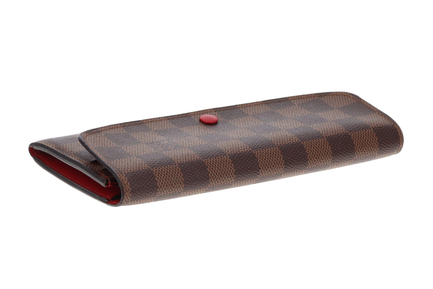Louis Vuitton Emilie Wallet Damier Ebene Hotstamp NB (NFID)