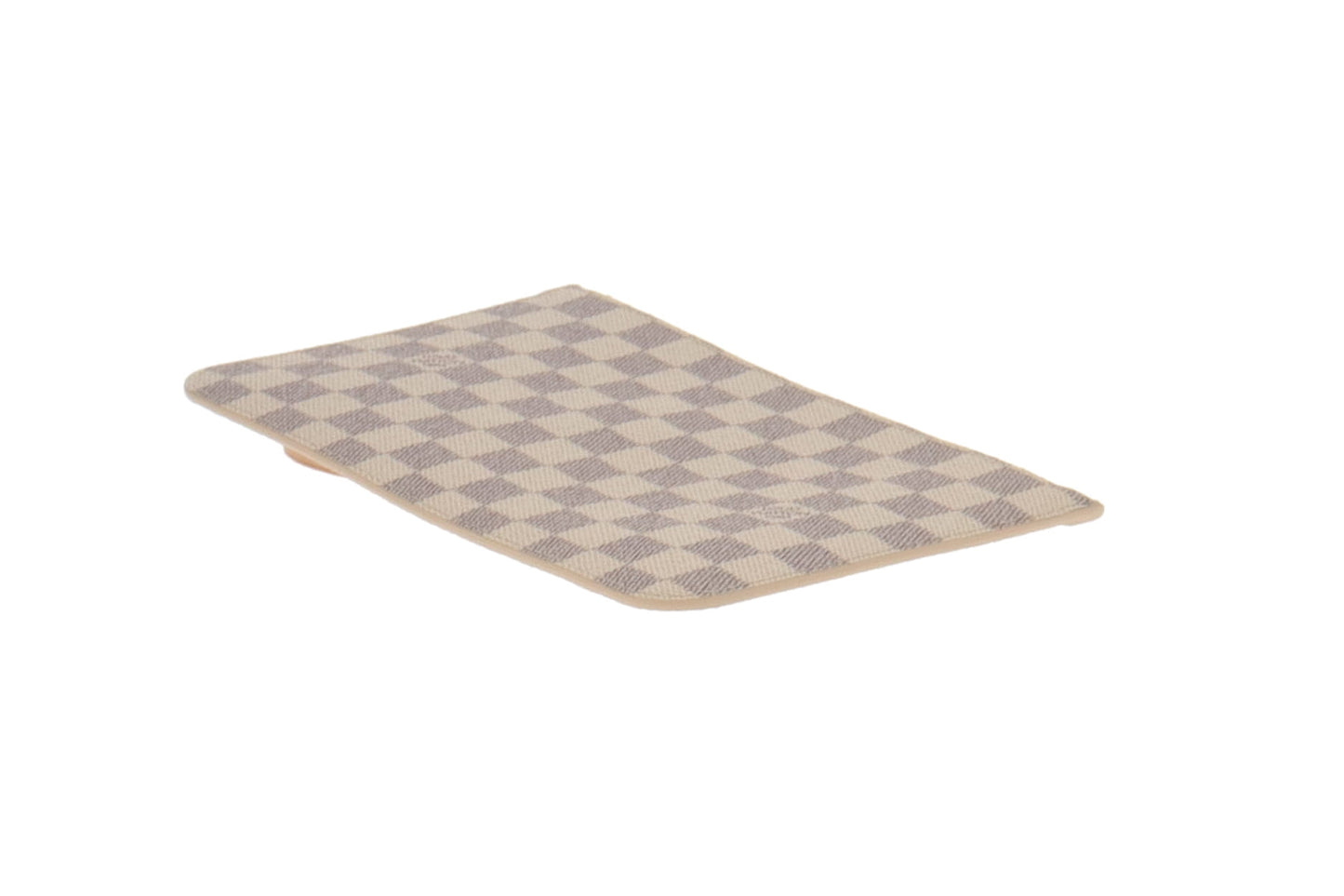 Louis Vuitton Damier Azur Canvas with Rose Ballerine Neverfull Pochette