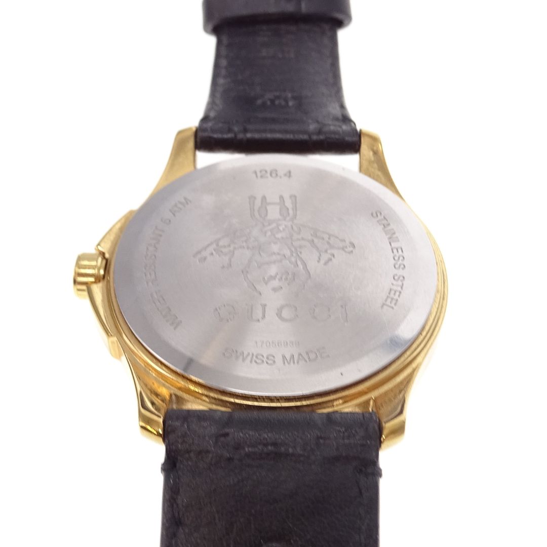 Gucci G-Timeless 126.4 Watch With Guccissima Leather Face and Strap