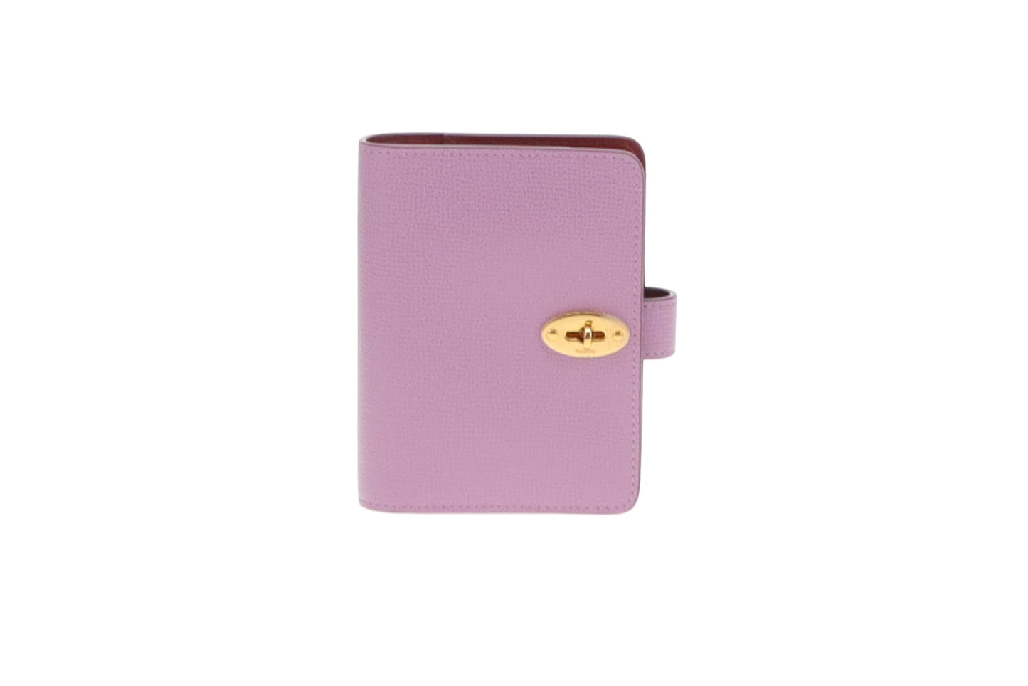 Mulberry Lilac Leather Agenda Cover with Inserts