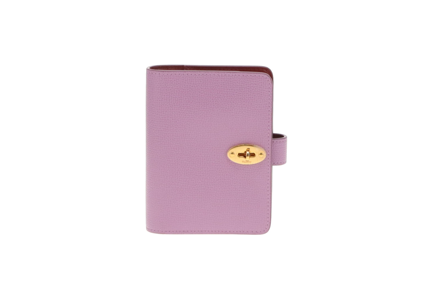 Mulberry Lilac Leather Agenda Cover with Inserts