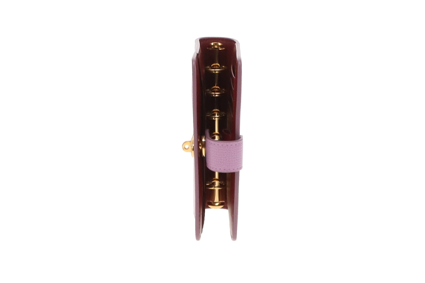 Mulberry Lilac Leather Agenda Cover with Inserts