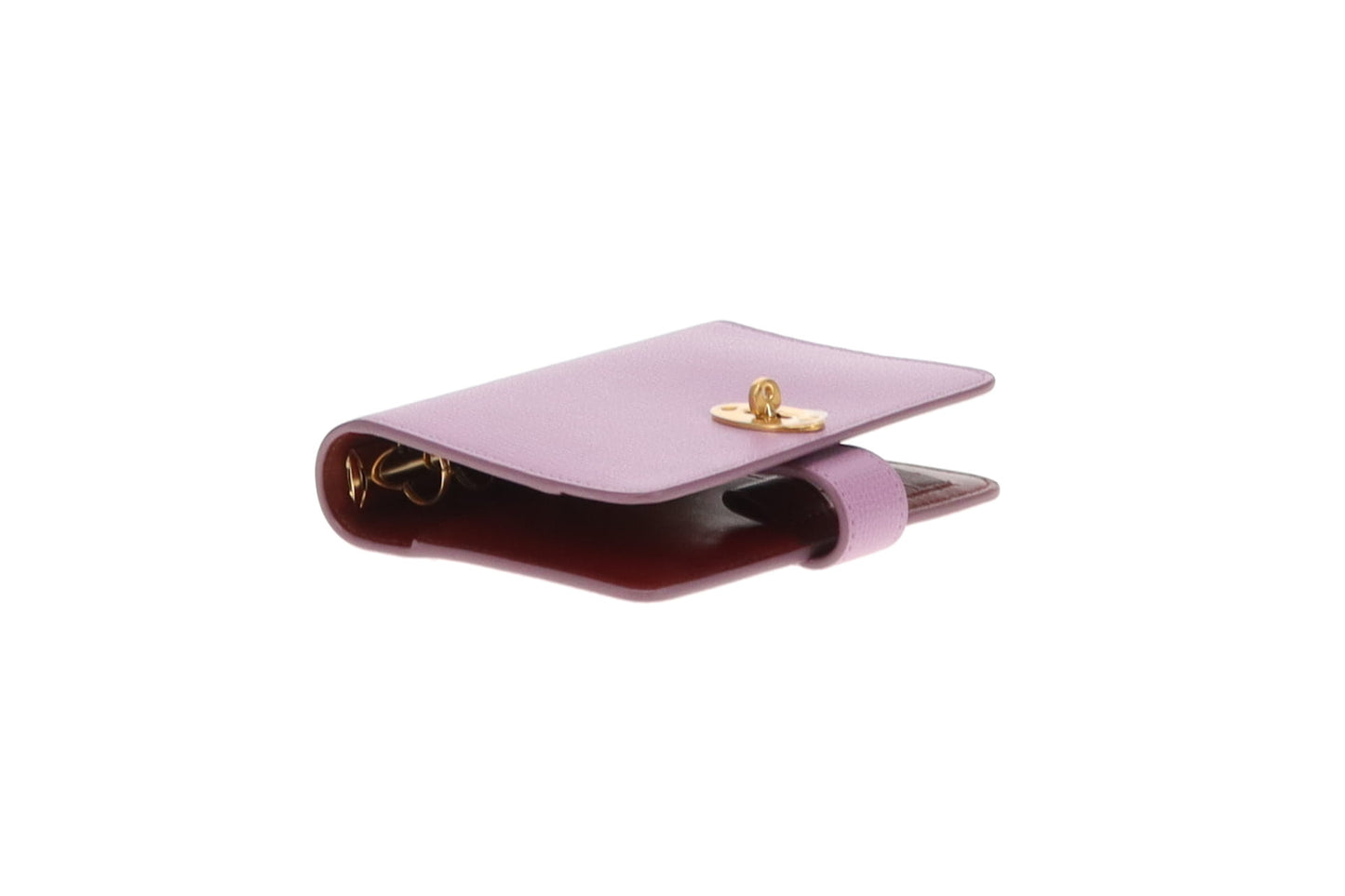 Mulberry Lilac Leather Agenda Cover with Inserts