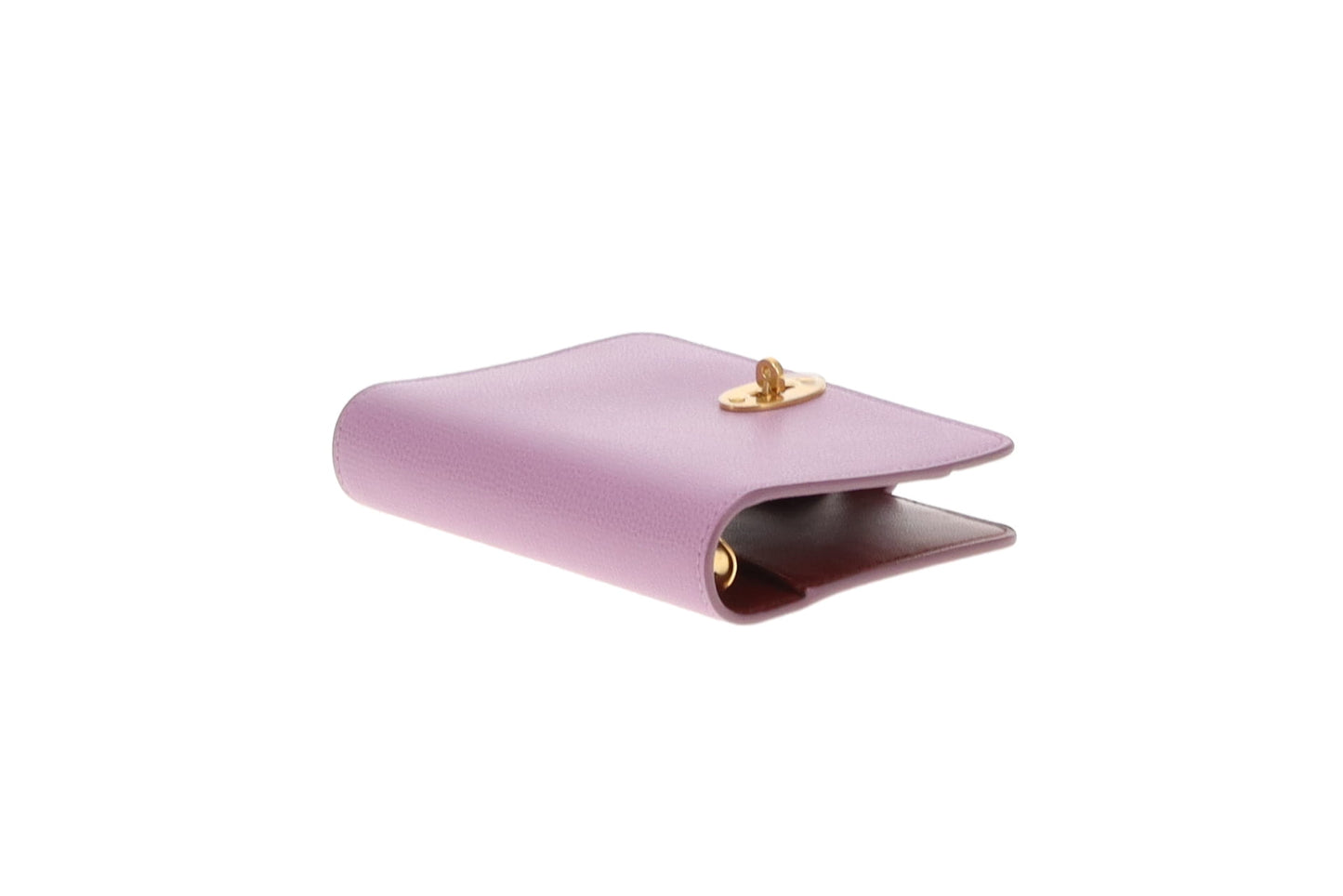 Mulberry Lilac Leather Agenda Cover with Inserts