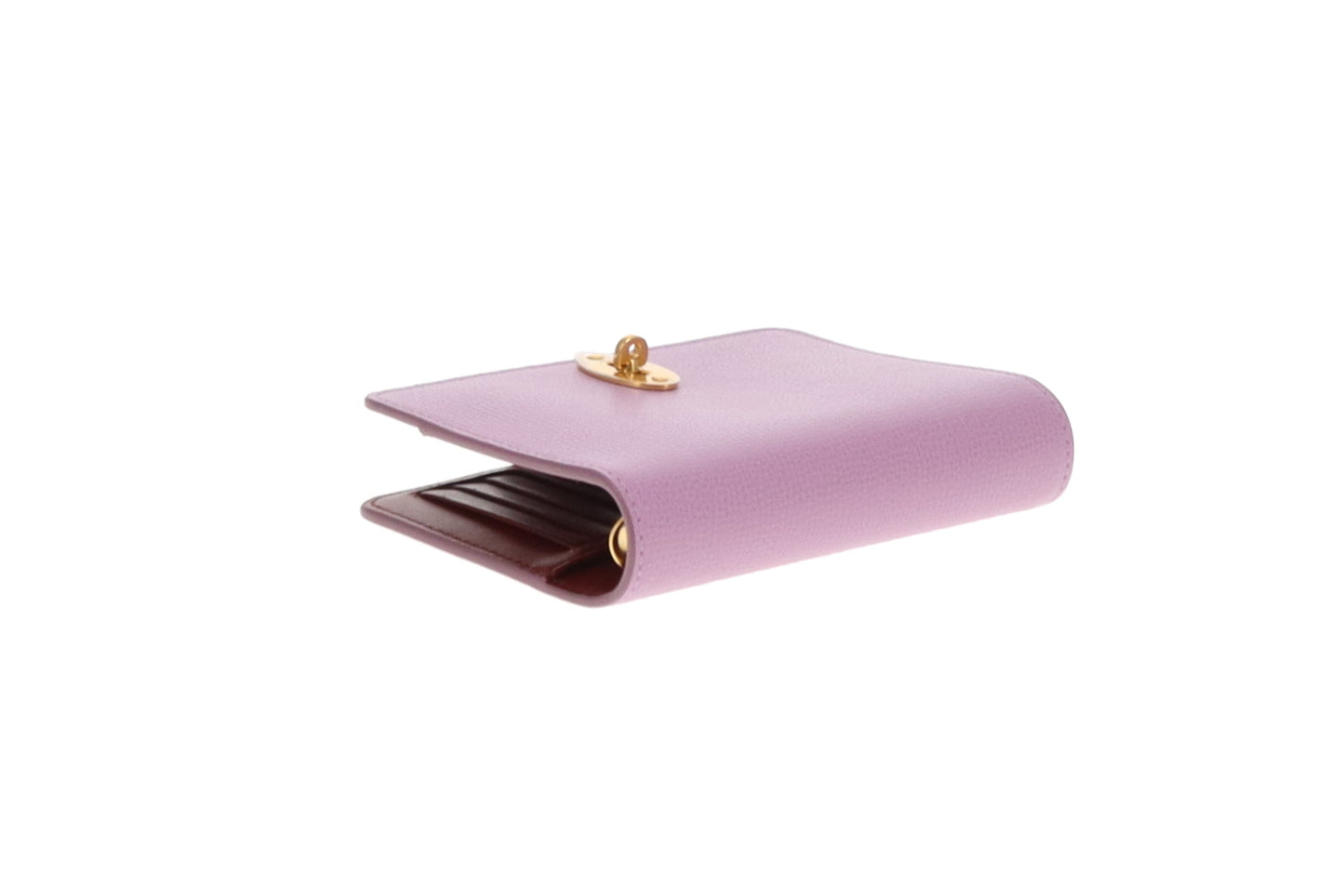 Mulberry Lilac Leather Agenda Cover with Inserts