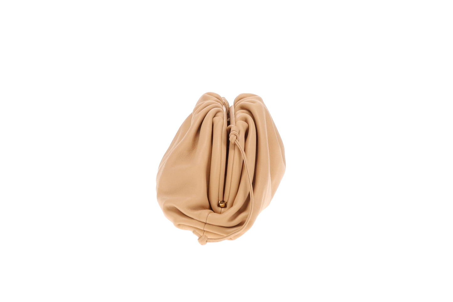Bottega Veneta Beige The Mini Pouch