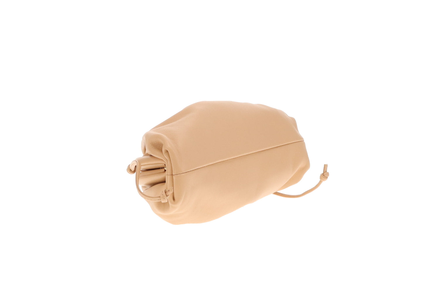 Bottega Veneta Beige The Mini Pouch