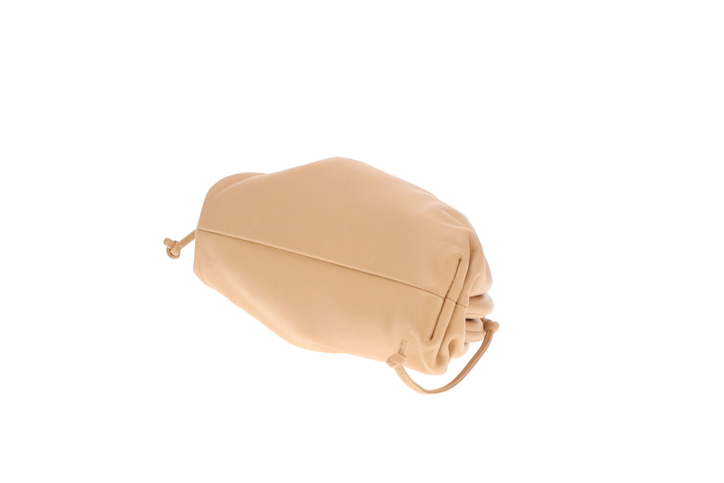 Bottega Veneta Beige The Mini Pouch