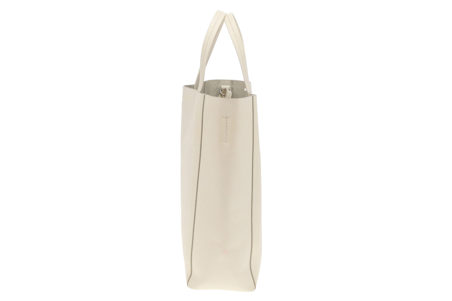 Celine Vertical Tote Bag White Leather