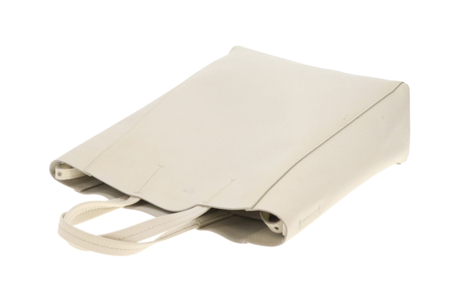 Celine Vertical Tote Bag White Leather
