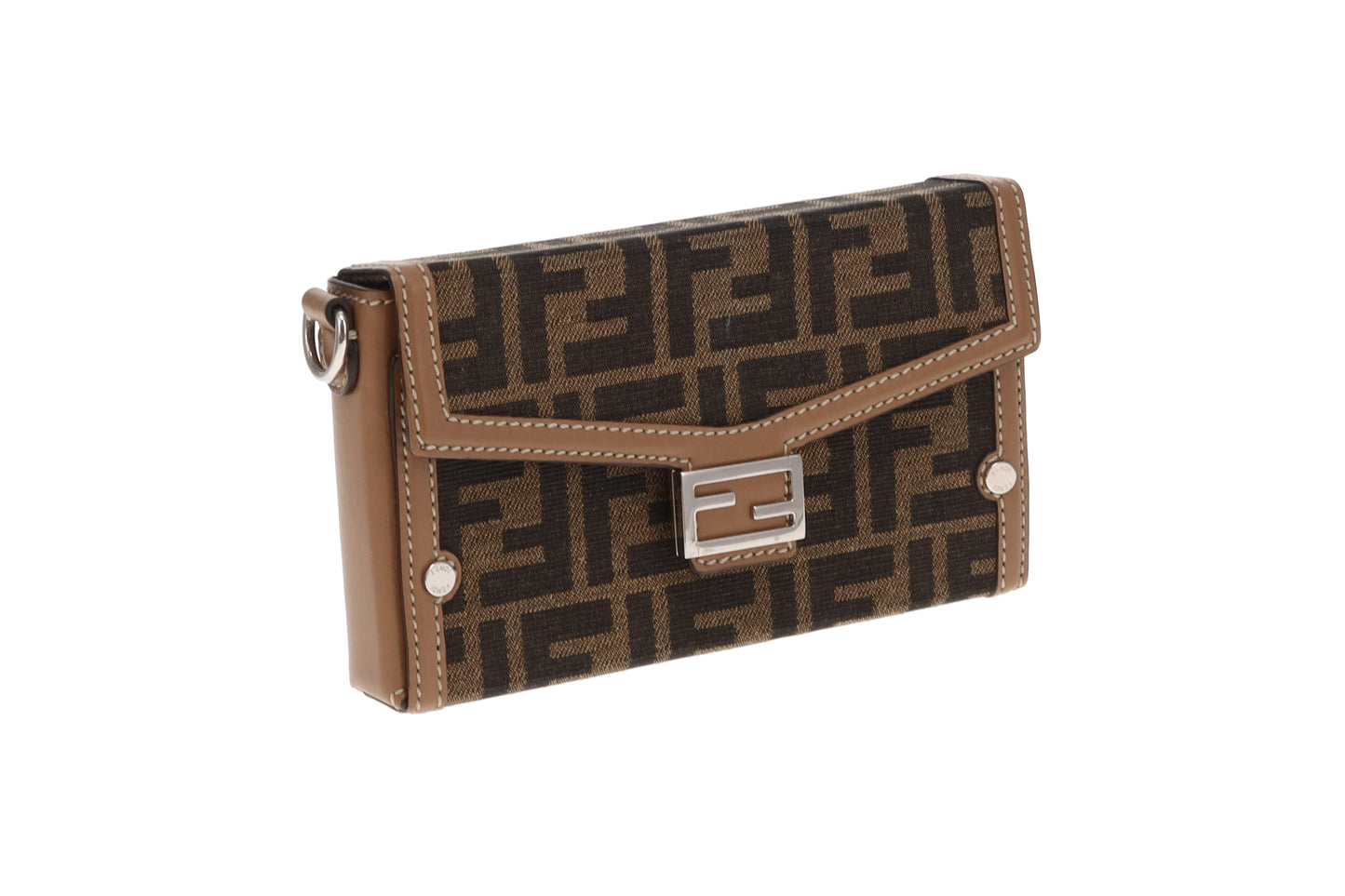 Fendi Soft Trunk Baguette Zucca