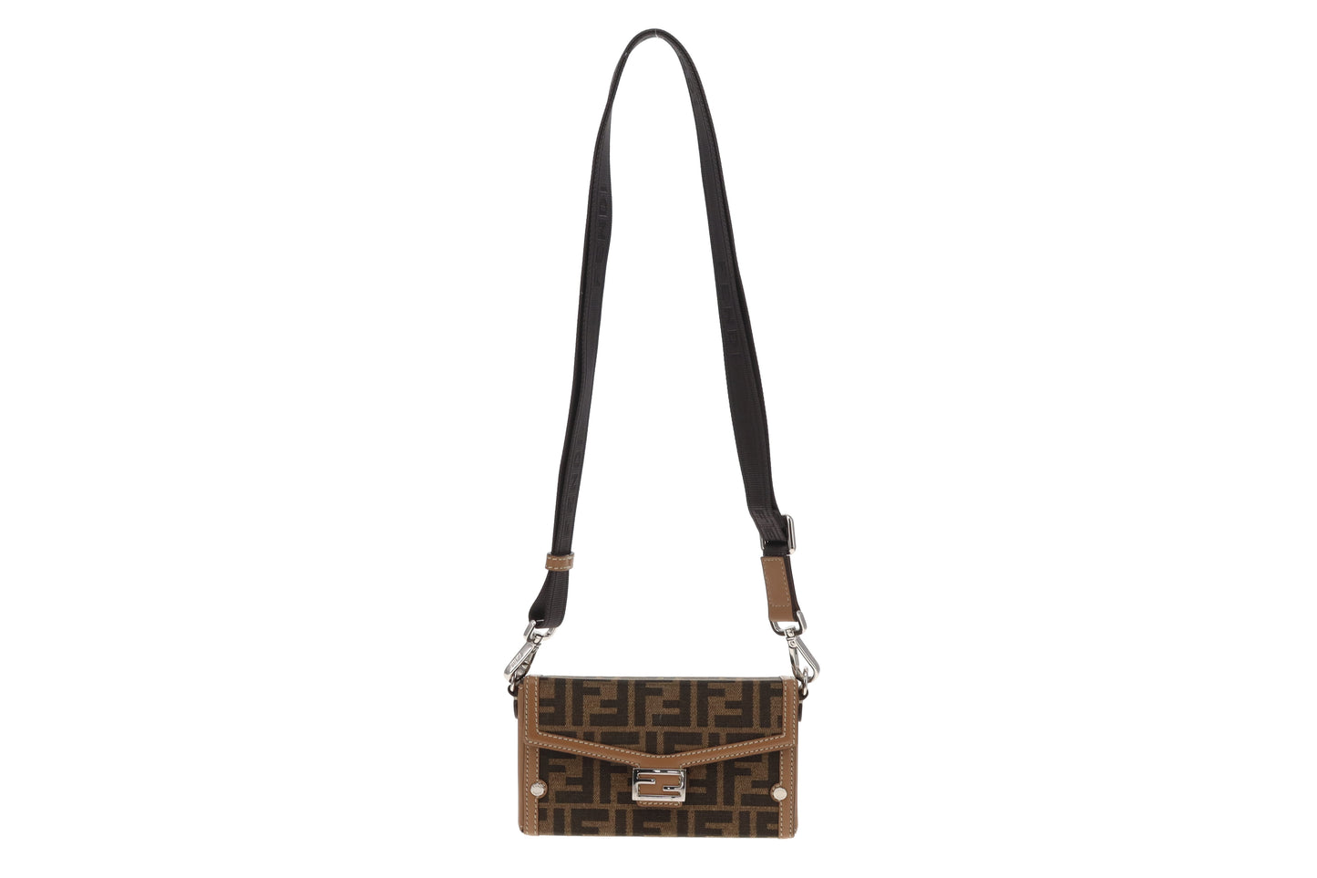 Fendi Soft Trunk Baguette Zucca