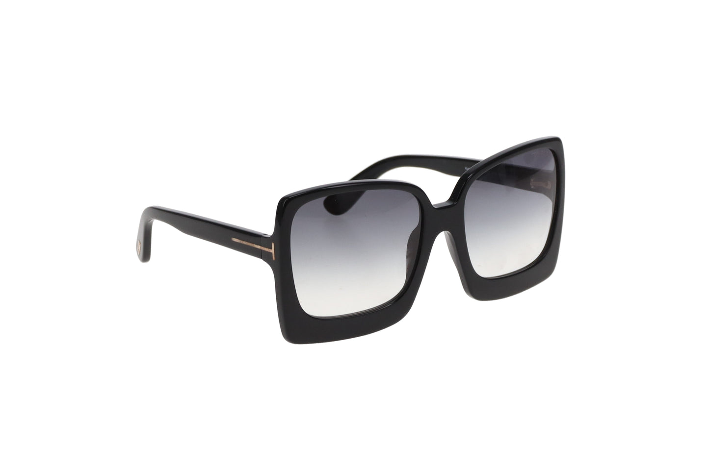 Tom Ford Katrine 02 Oversize Square Sunglasses Black
