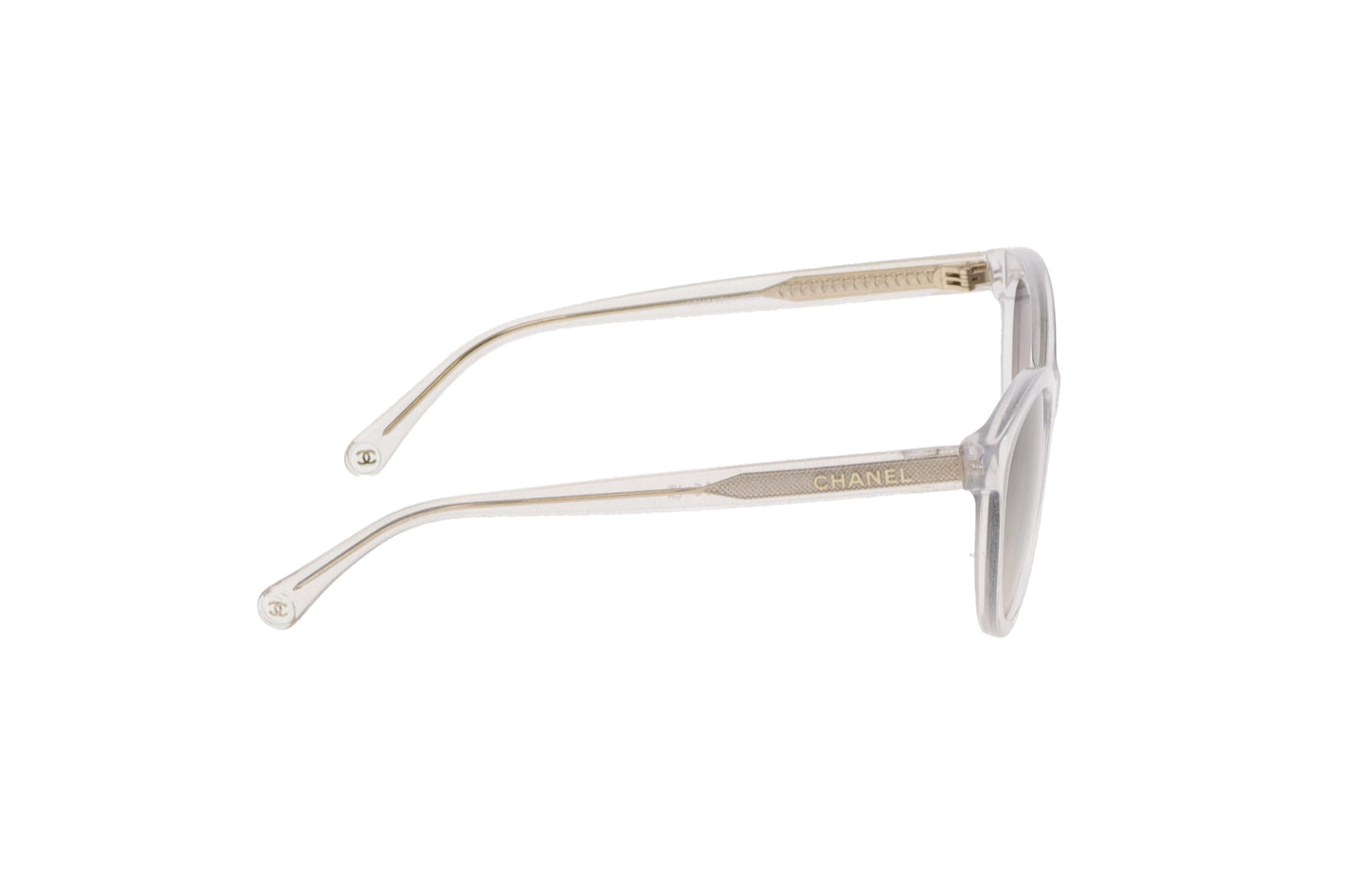 Chanel Sunglasses Clear Glitter 5523-U