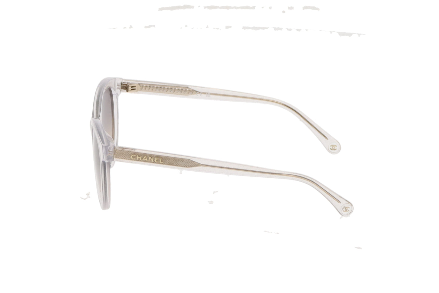 Chanel Sunglasses Clear Glitter 5523-U