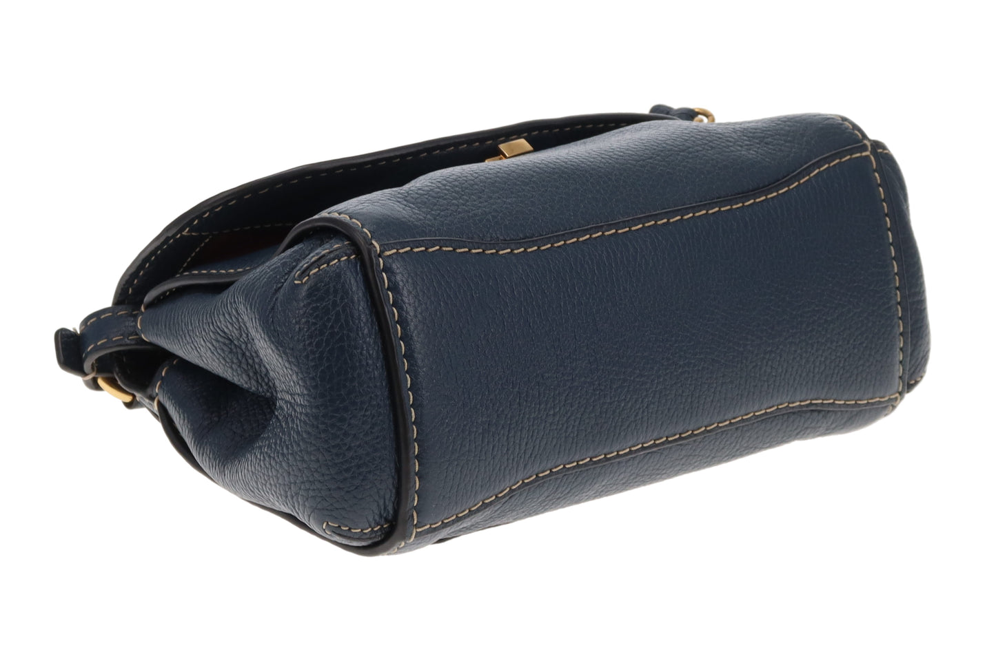 Marc Jacobs Mini Boho Grind Crossbody Navy Leather