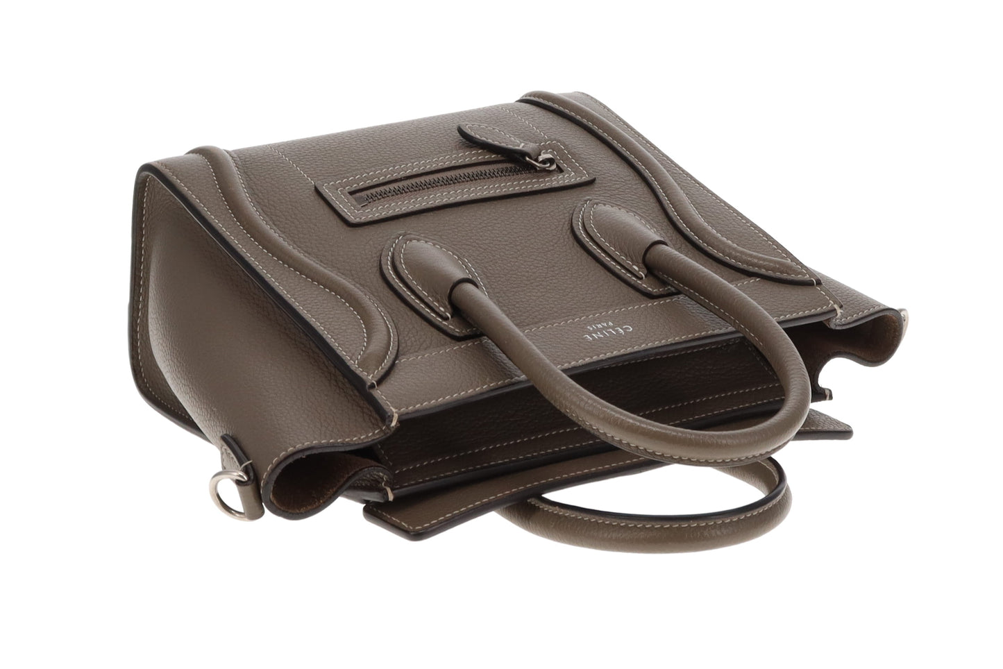 Celine Luggage Bag Nano Etoupe