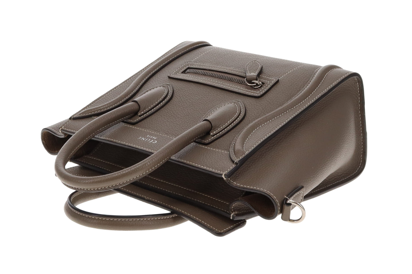 Celine Luggage Bag Nano Etoupe